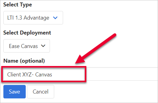 arrow pointing to Name box