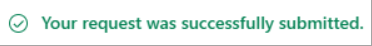 submission confirmation