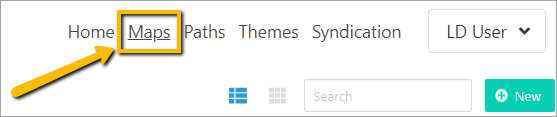 select map to delete tab
