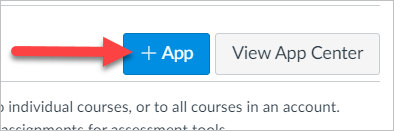 Add App button
