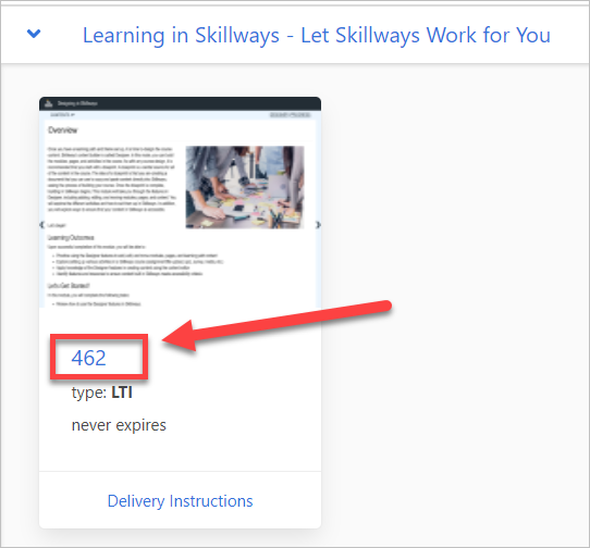 arrow pointing to Syndication number