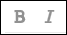 Bold and Italic