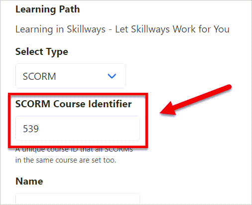 arrow_pointing_to_SCORM_course_identifier.png